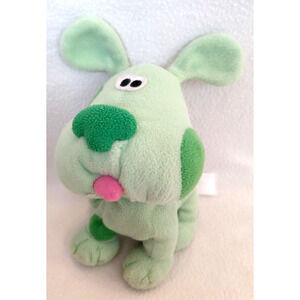 💚 2001 Blues Clues Green Puppy Viacom RARE 7" Plush
